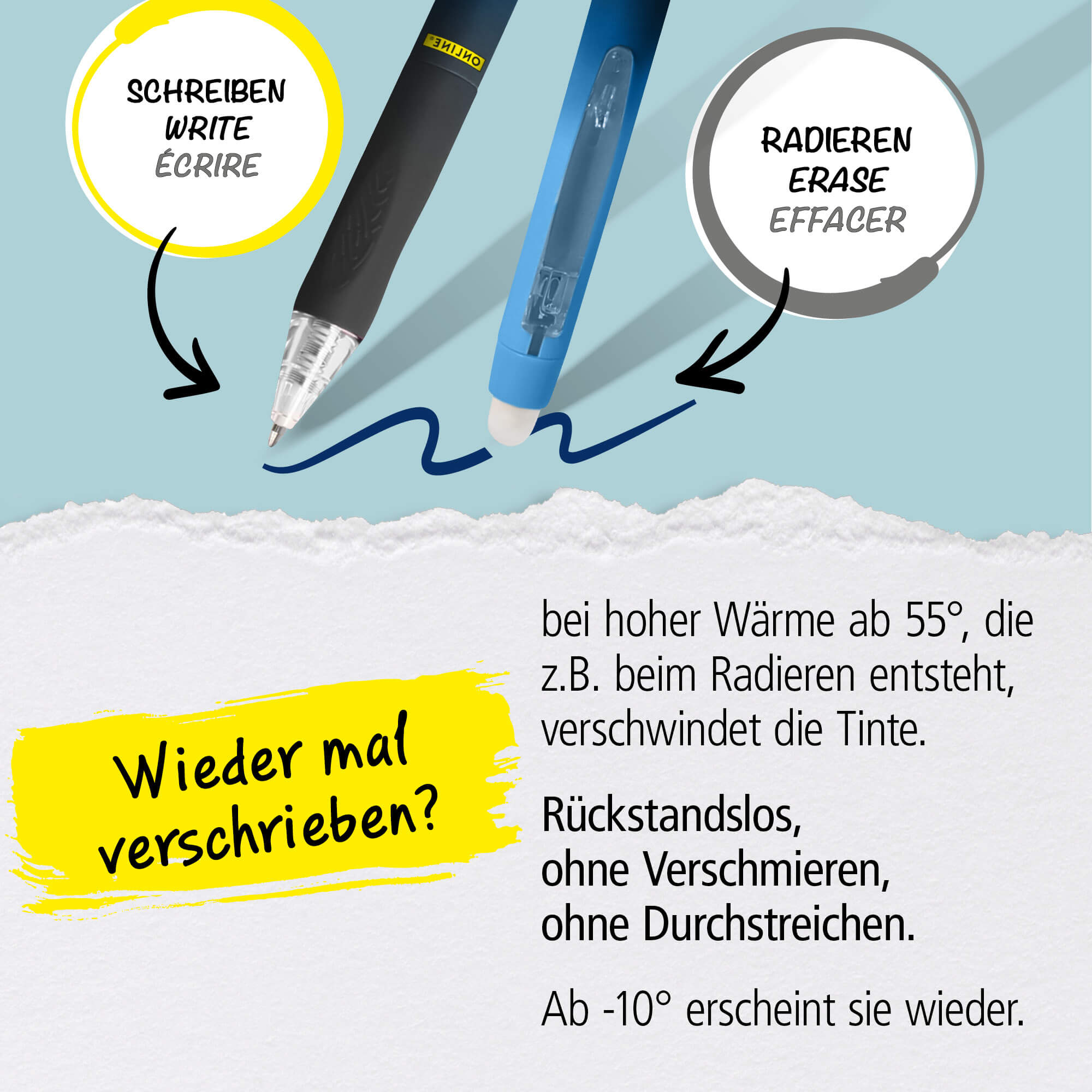 ONLINE Gelpen magiXX Design Fashion Boys, 3 Stk.