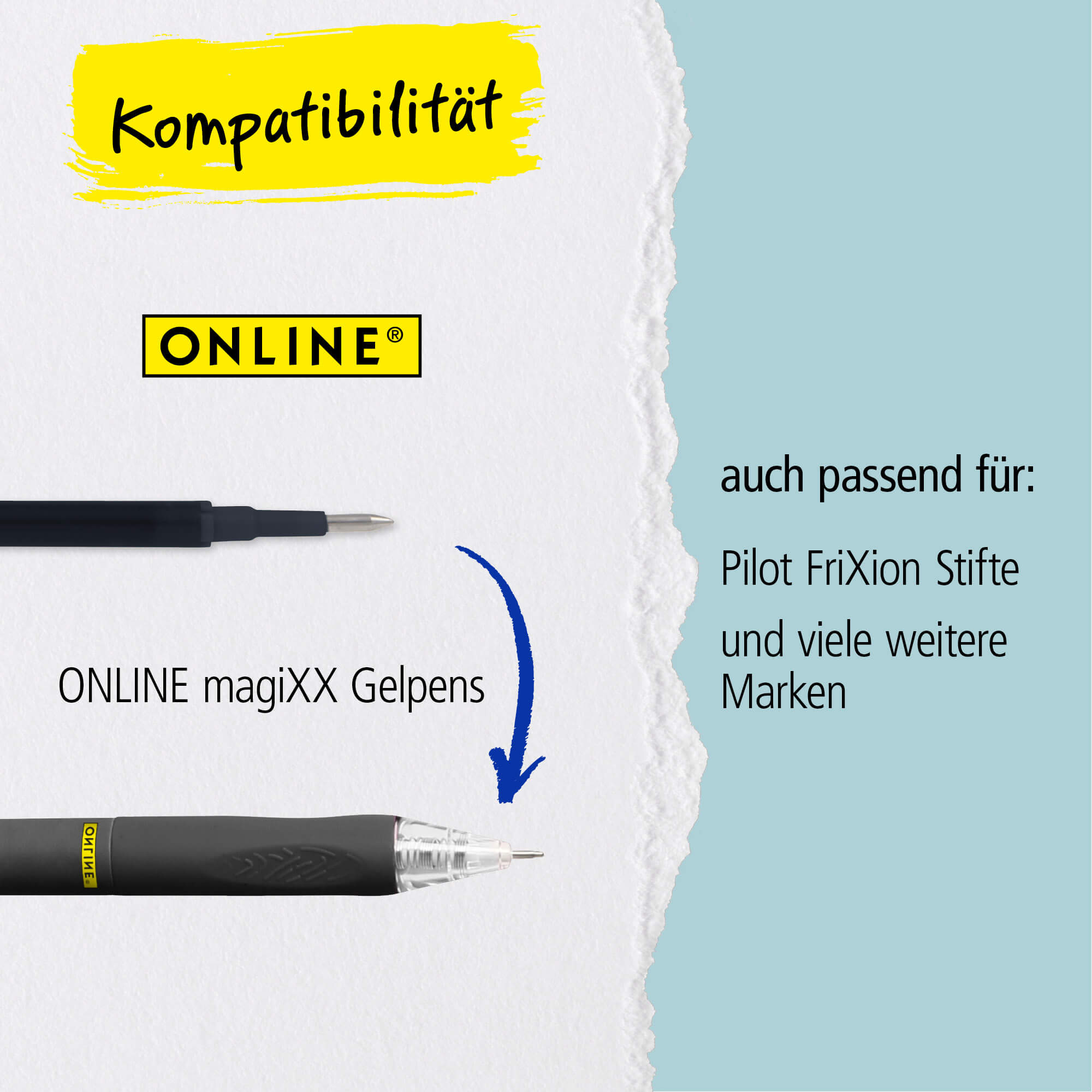 Gelschreiber magiXX Design Shadow Sky